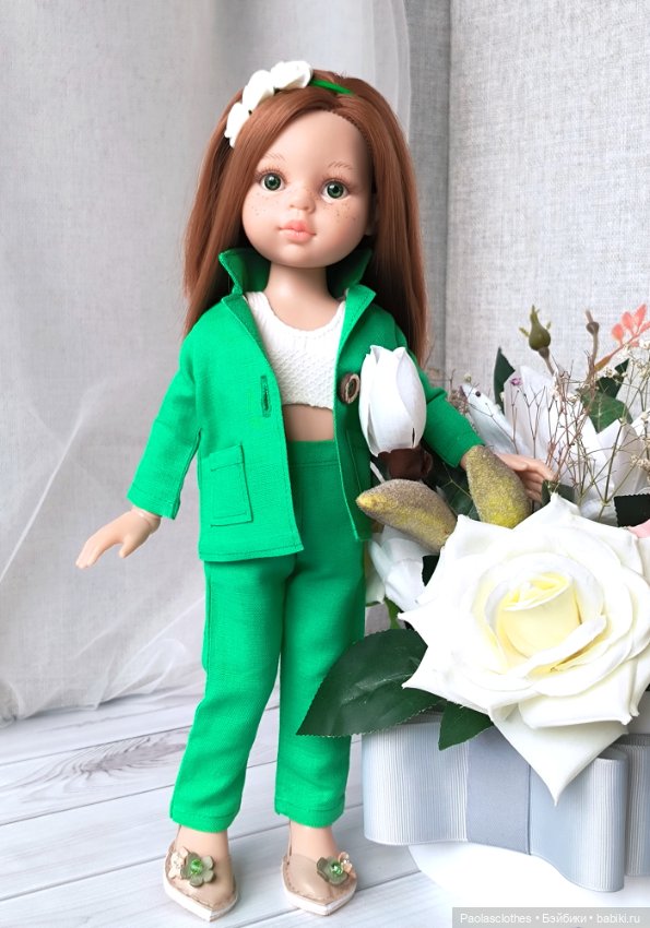 Льняной костюм в другом цветовом решении💐