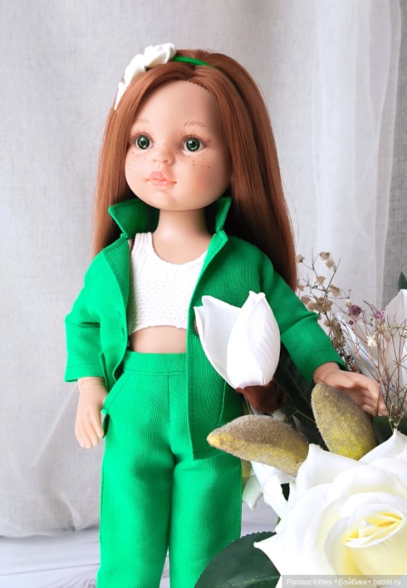 Льняной костюм в другом цветовом решении💐 (фото 6)