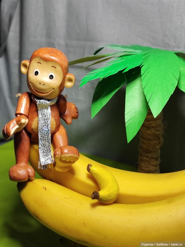 Мартышка 🐒🐒🐒😊 — Авторские игрушки из дерева: резьба (фото 3)