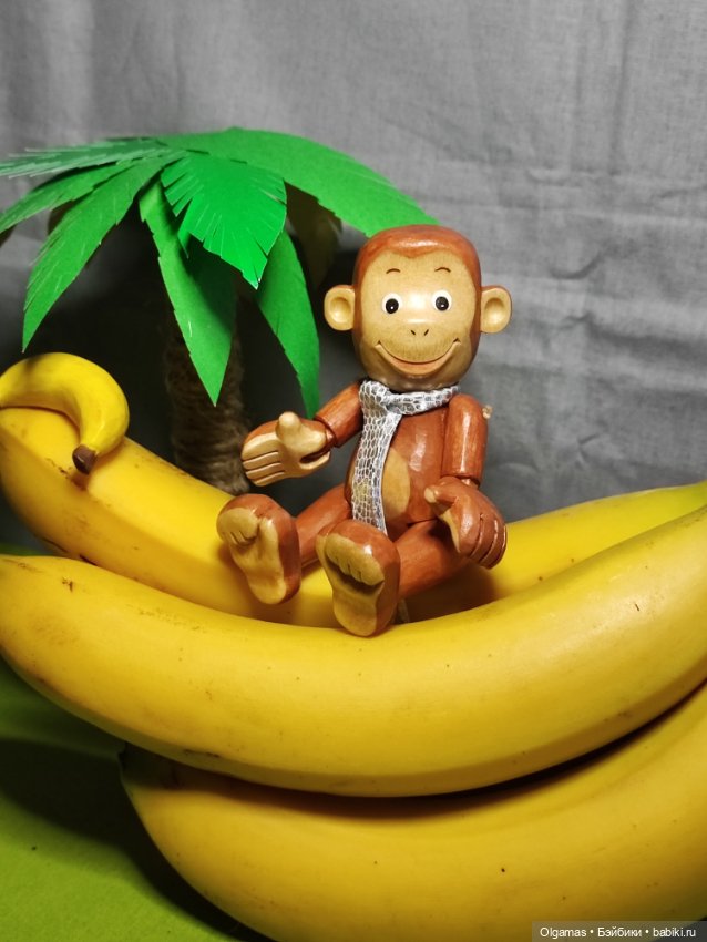 Мартышка 🐒🐒🐒😊 — Авторские игрушки из дерева: резьба