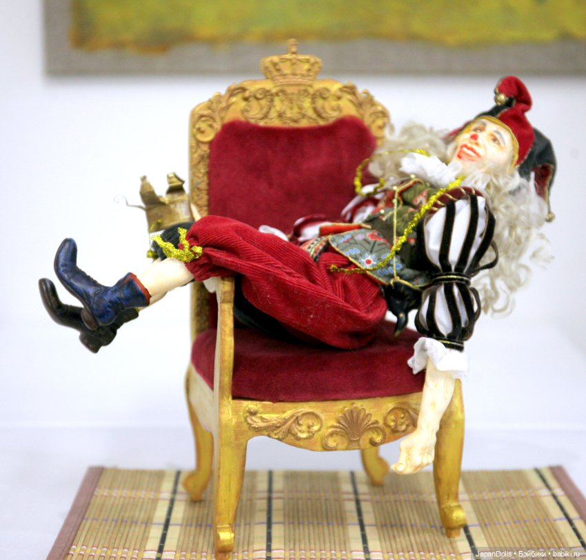 "Шут Гороховый" на выставке "Куклы с характером. Перезагрузка"