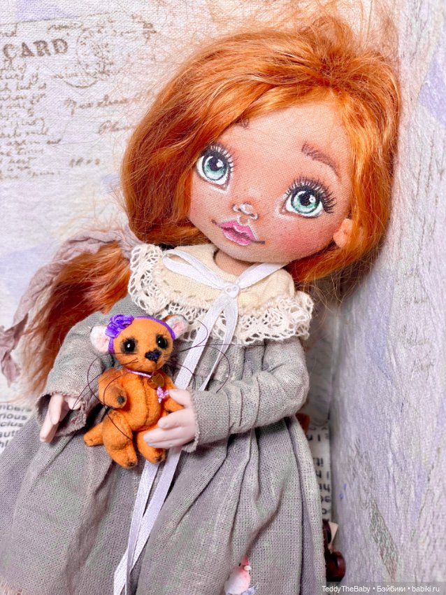 Фифи 🦊🐾3,5 см — Авторские мишки Тедди и друзья: фото