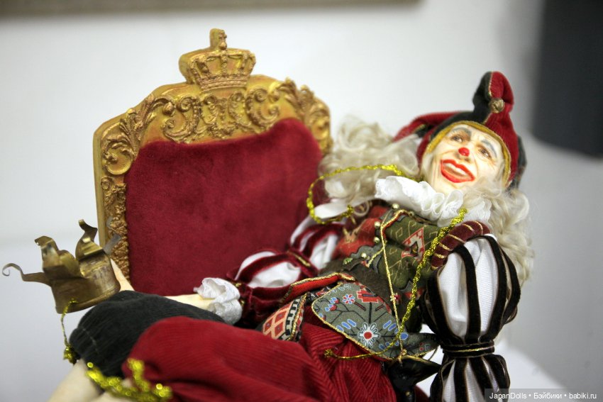 "Шут Гороховый" на выставке "Куклы с характером. Перезагрузка" (фото 5)