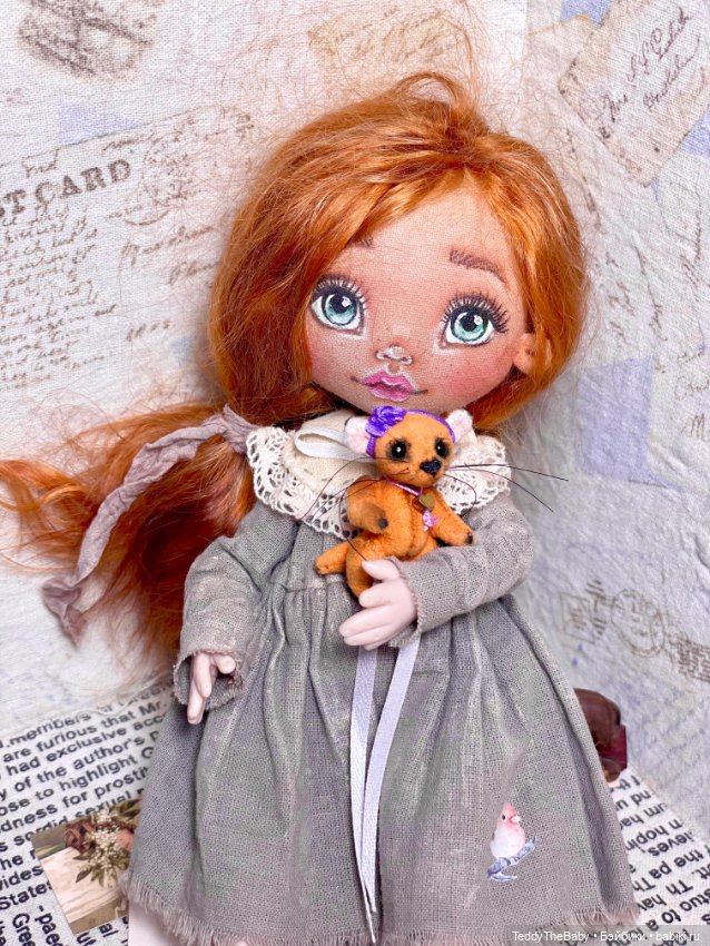 Фифи 🦊🐾3,5 см — Авторские мишки Тедди и друзья: фото