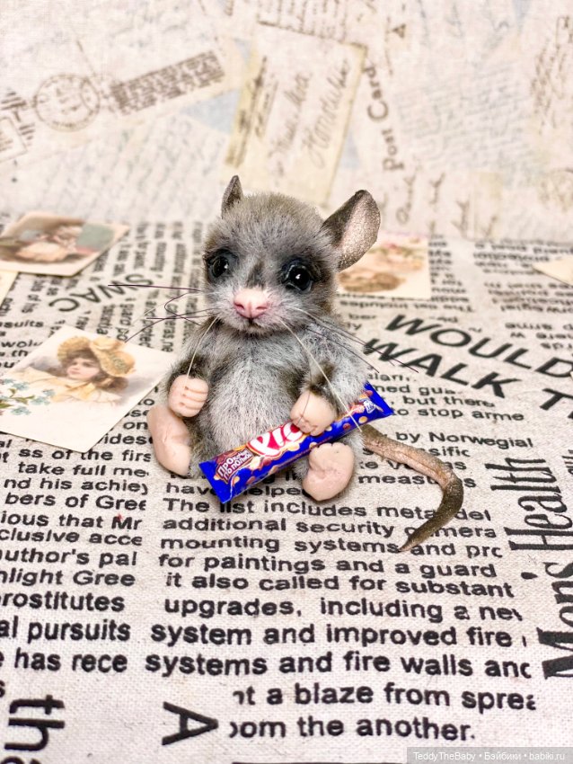 Пик 🐭 — Авторские мишки Тедди и друзья: фото (фото 5)