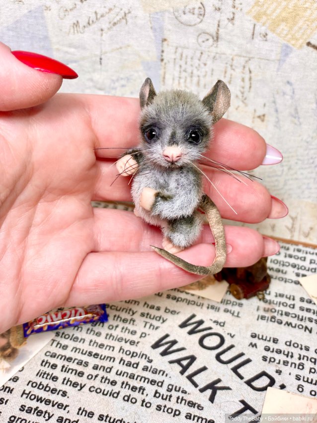 Пик 🐭 — Авторские мишки Тедди и друзья: фото