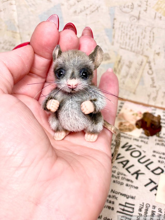 Пик 🐭 — Авторские мишки Тедди и друзья: фото