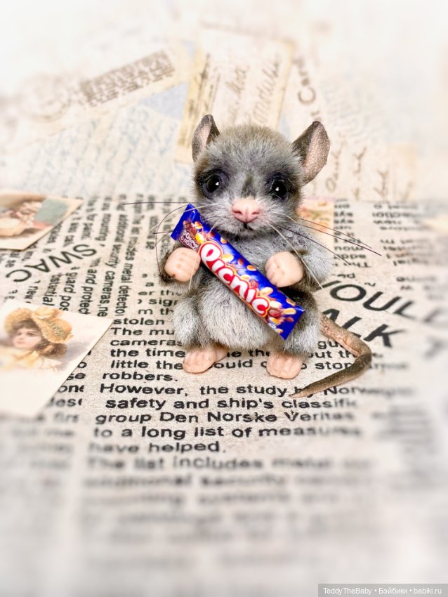 Пик 🐭 — Авторские мишки Тедди и друзья: фото (фото 8)