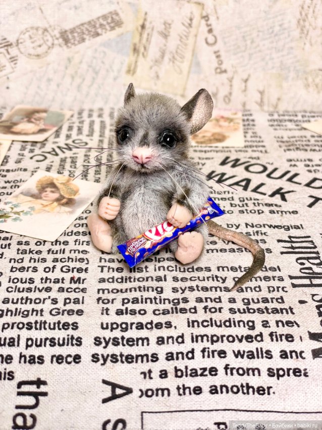 Пик 🐭 — Авторские мишки Тедди и друзья: фото (фото 3)