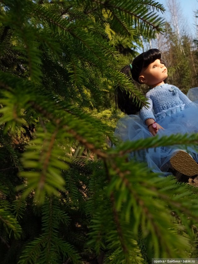 Весенняя прогулка в лесу — Одежда и обувь для кукол своими руками: фото