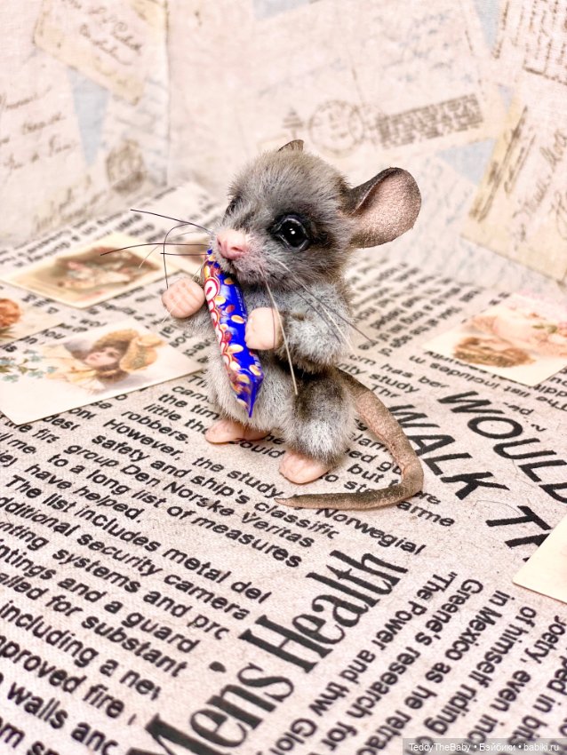 Пик 🐭 — Авторские мишки Тедди и друзья: фото (фото 7)