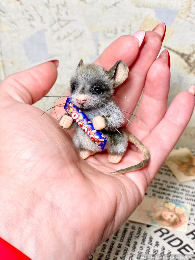 Пик 🐭 — Авторские мишки Тедди и друзья: фото (фото 9)