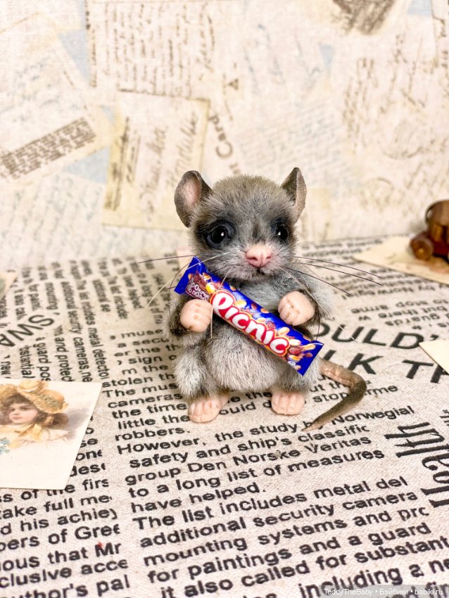 Пик 🐭 — Авторские мишки Тедди и друзья: фото (фото 6)