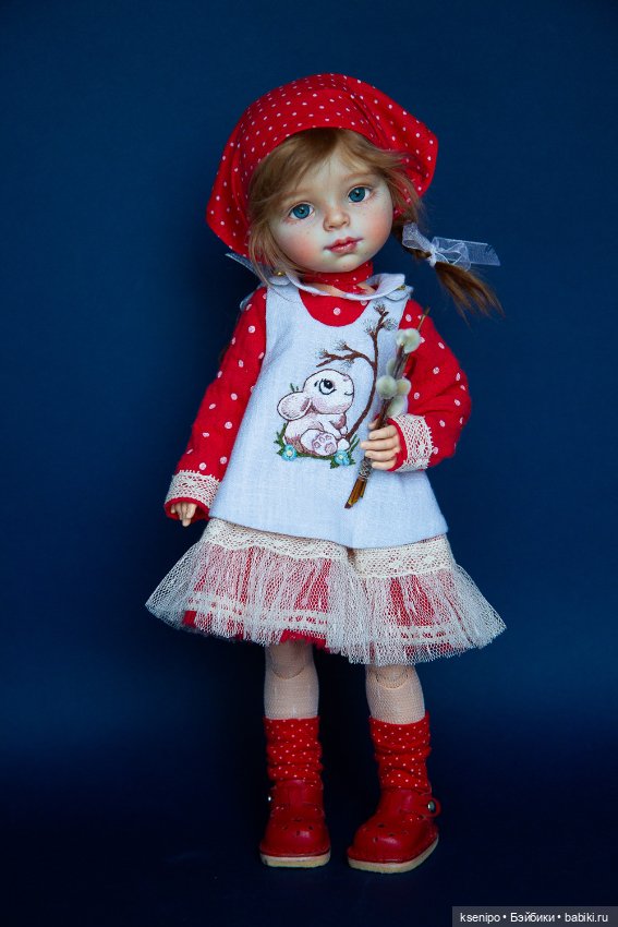 Вербочка 🌿 ООАК куколки Паола Рейна Paola Reina (фото 9)