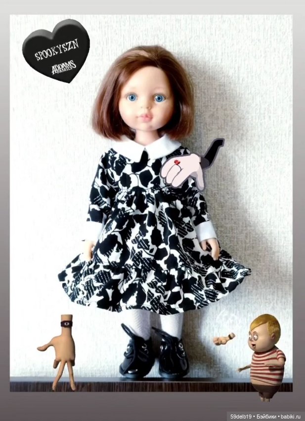 Платье для паолочки как у Уэнсдэй Аддамс (фото 4)