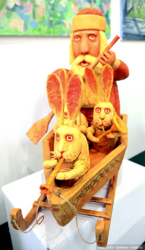 "Дед Мазай" на выставке " Куклы с характером. Перезагрузка" (фото 9)