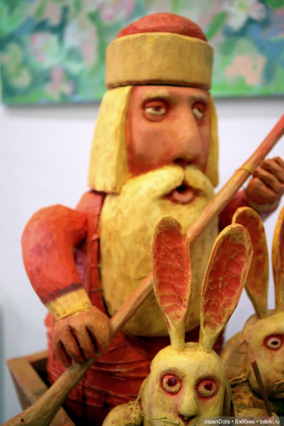 "Дед Мазай" на выставке " Куклы с характером. Перезагрузка"