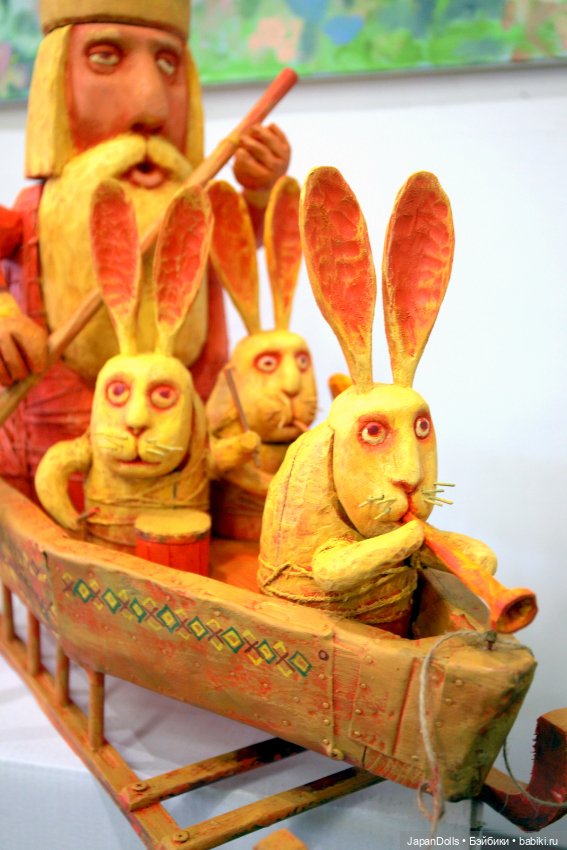 "Дед Мазай" на выставке " Куклы с характером. Перезагрузка"