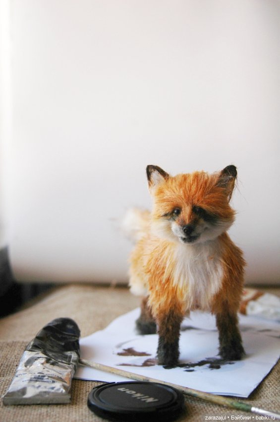 Лисонька — Авторские мишки Тедди и друзья: фото (фото 3)