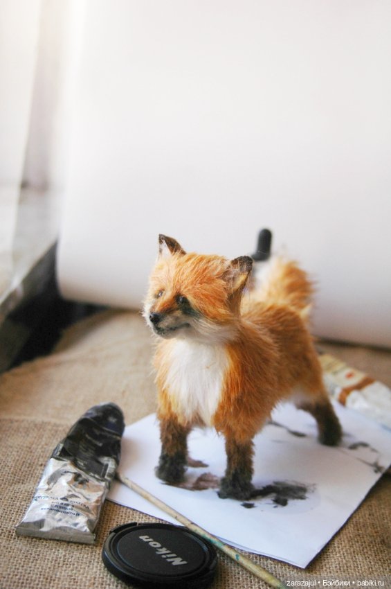 Лисонька — Авторские мишки Тедди и друзья: фото (фото 6)