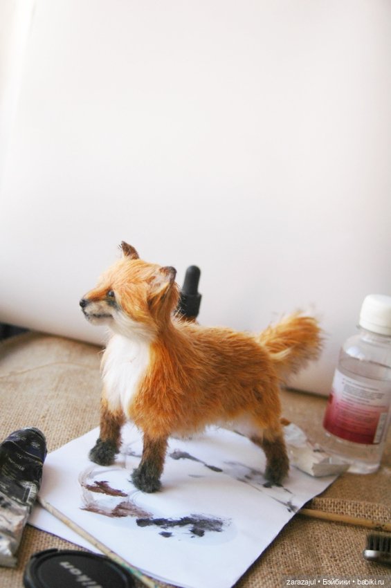 Лисонька — Авторские мишки Тедди и друзья: фото (фото 8)