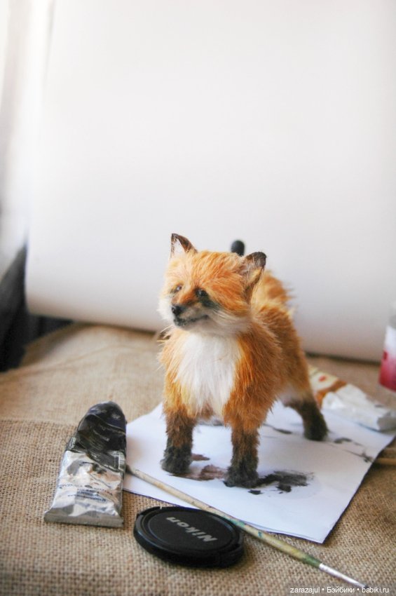 Лисонька — Авторские мишки Тедди и друзья: фото (фото 7)