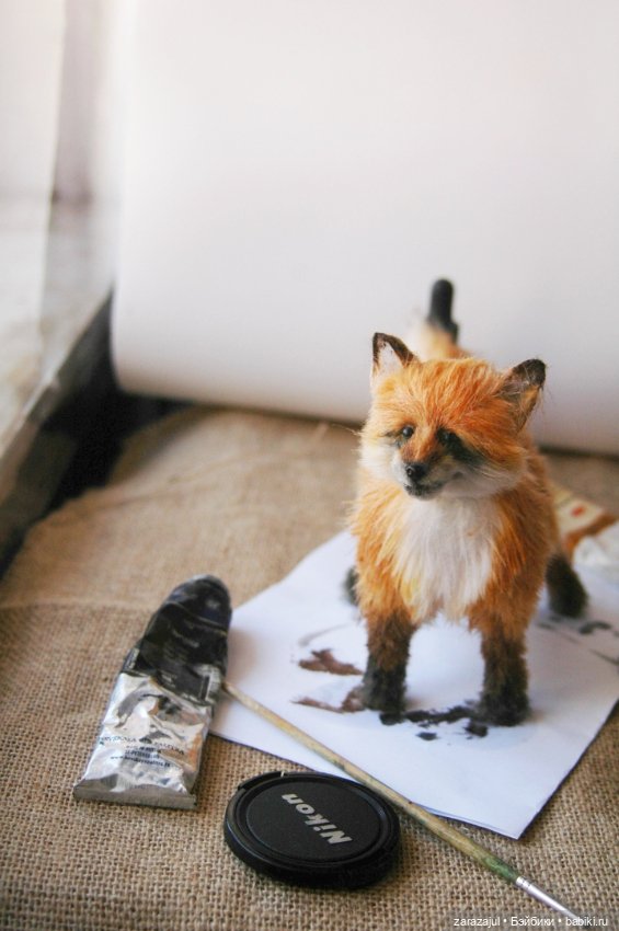 Лисонька — Авторские мишки Тедди и друзья: фото (фото 5)