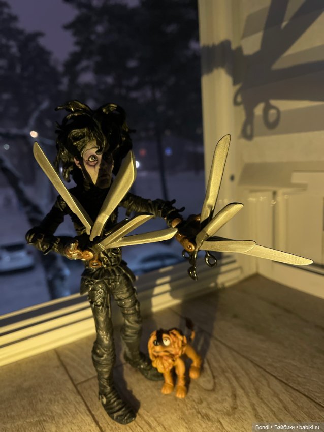 Эдвард руки-ножницы — Коллекционные куклы разных авторов (Разное): редкие бренды (фото 10)