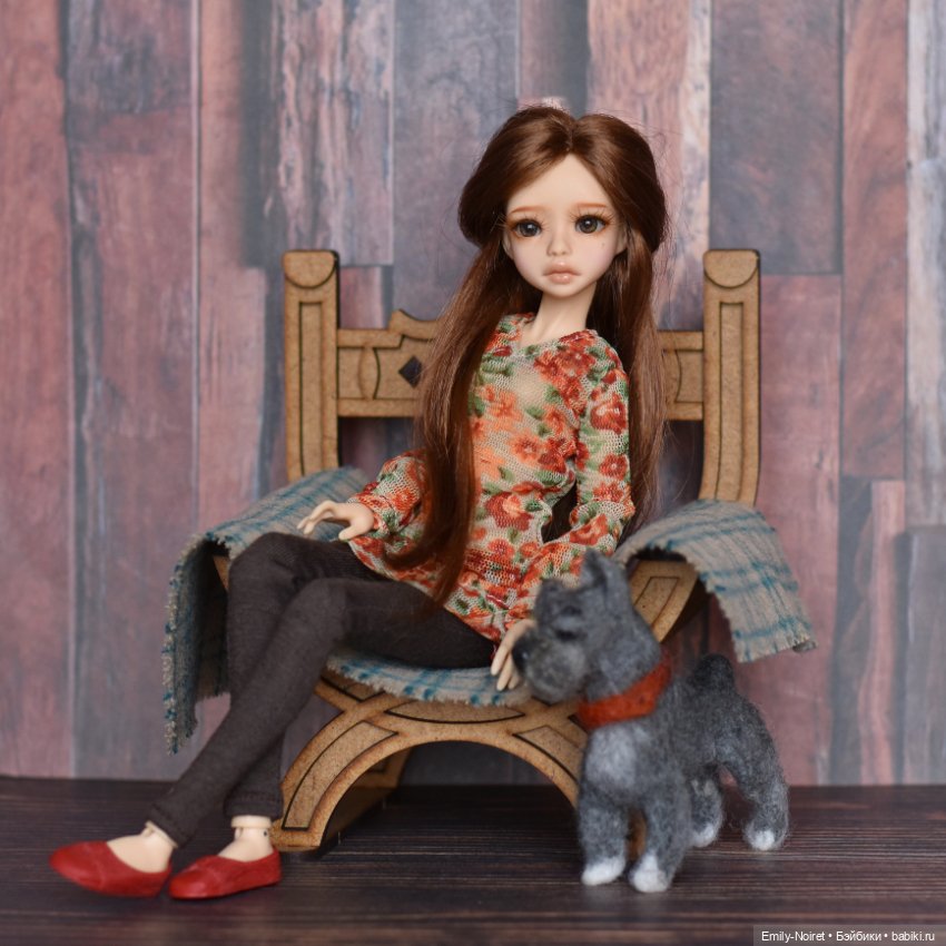 Софочка и пёсик — Куклы Milim Studio (Милим): российские БЖД (фото 3)