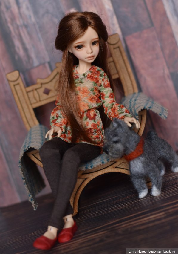 Софочка и пёсик — Куклы Milim Studio (Милим): российские БЖД (фото 4)