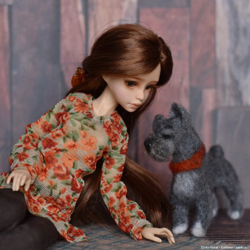 Софочка и пёсик — Куклы Milim Studio (Милим): российские БЖД (фото 8)