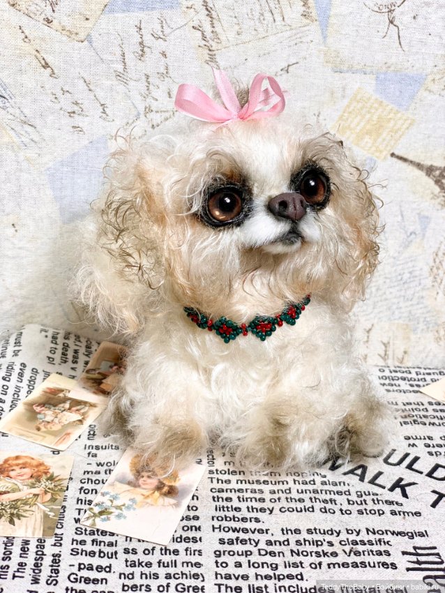 Curly 🎀 — Реалистичные игрушки и звери (Натюр): собаки