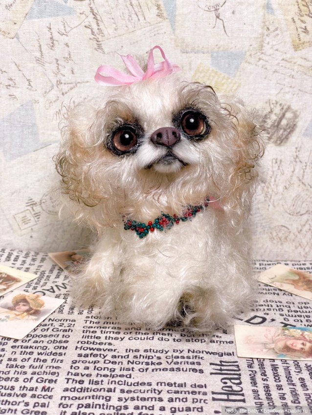 Curly 🎀 — Реалистичные игрушки и звери (Натюр): собаки