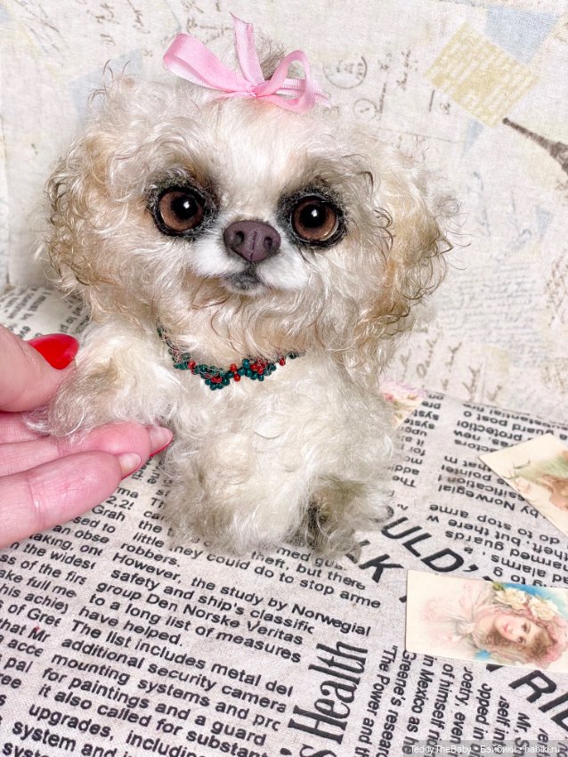 Curly 🎀 — Реалистичные игрушки и звери (Натюр): собаки (фото 9)