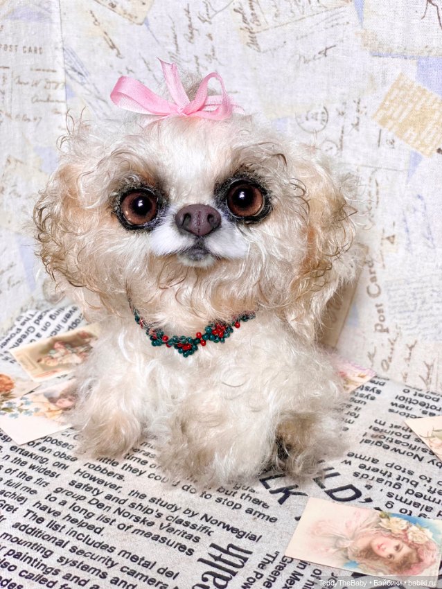 Curly 🎀 — Реалистичные игрушки и звери (Натюр): собаки