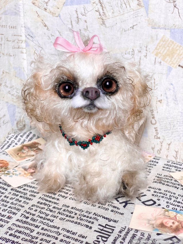 Curly 🎀 — Реалистичные игрушки и звери (Натюр): собаки