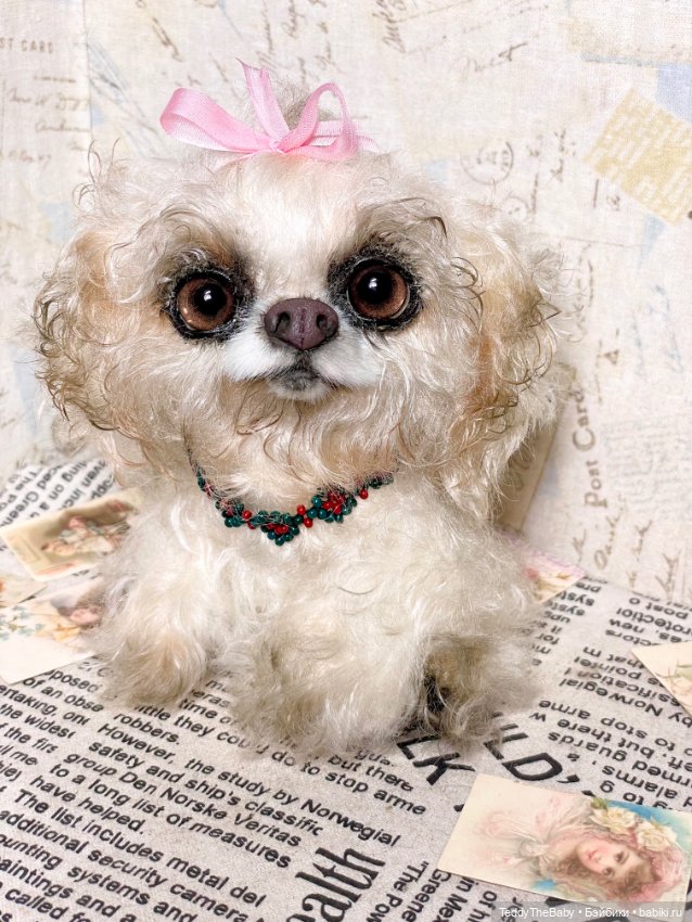 Curly 🎀 — Реалистичные игрушки и звери (Натюр): собаки