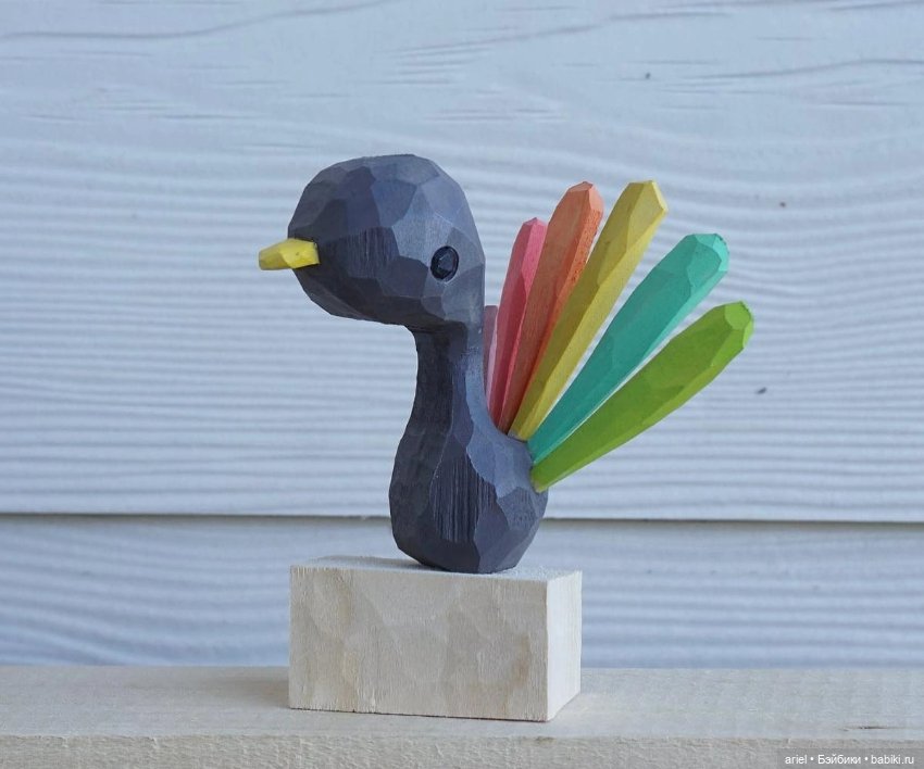 Очаровательные деревянные фигурки от Парна Анивата (Parn Aniwat (фото 2)