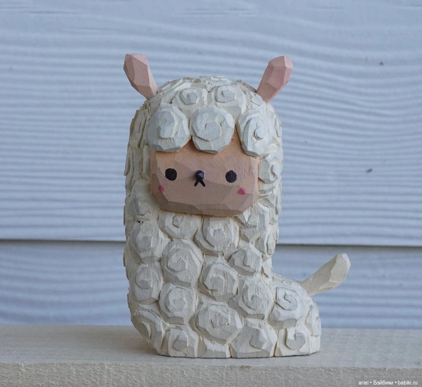 Очаровательные деревянные фигурки от Парна Анивата (Parn Aniwat (фото 7)