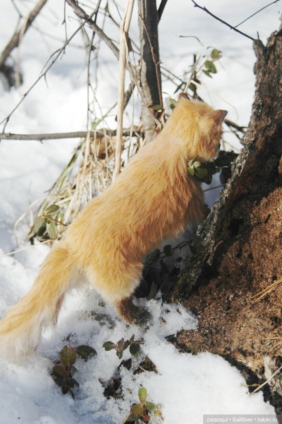 Фотосессия в лесу — Авторские мишки Тедди и друзья: фото (фото 9)