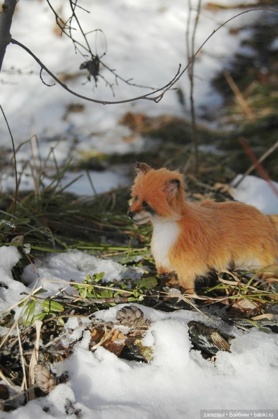 Фотосессия в лесу — Авторские мишки Тедди и друзья: фото (фото 5)
