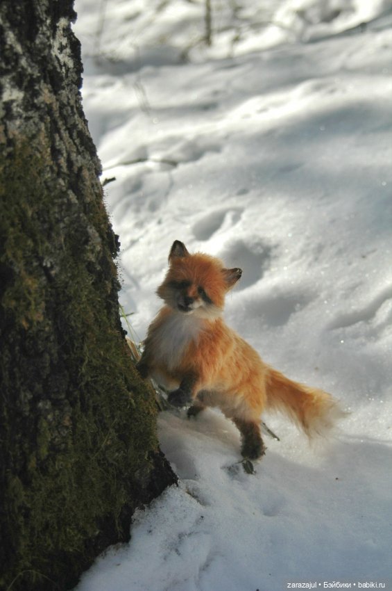Фотосессия в лесу — Авторские мишки Тедди и друзья: фото