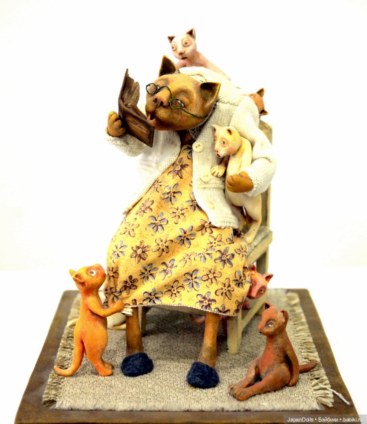 "Бабушкины сказки" на выставке "Куклы с характером. Перезагрузка"