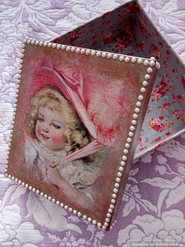 Старая картонная коробка — Наши хобби и творчество: вышивка (фото 5)