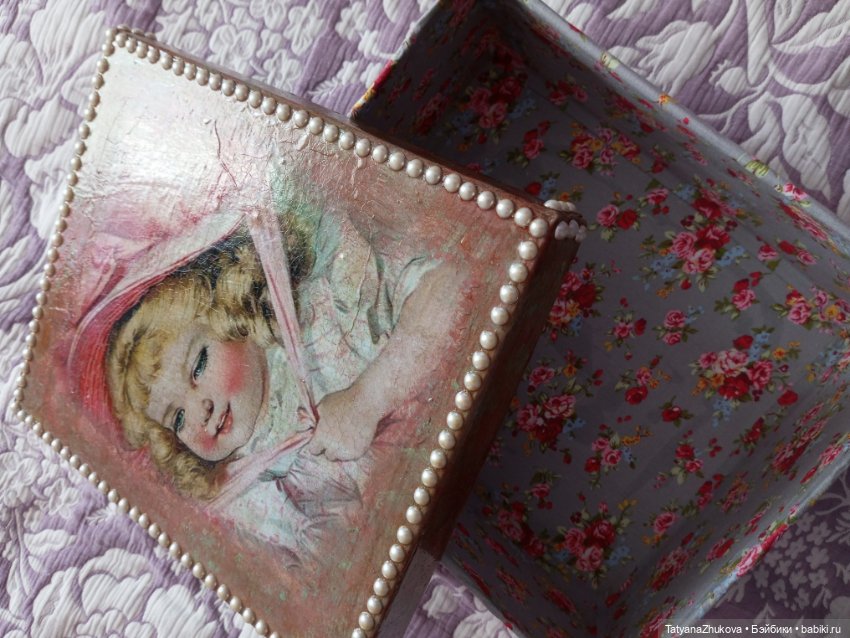 Старая картонная коробка — Наши хобби и творчество: вышивка (фото 4)