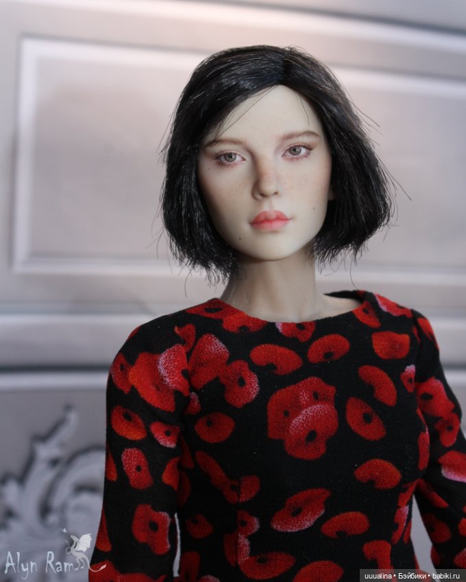 ООАК моего авторства экшен голова Ymt017 1/6 (фото 8)