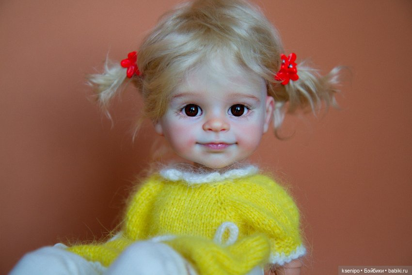 Цыплёнок🐣 ООАК куколки Паола Рейна Paola Reina (фото 8)