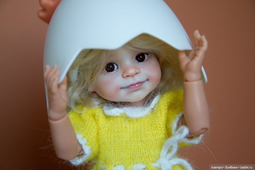 Цыплёнок🐣 ООАК куколки Паола Рейна Paola Reina