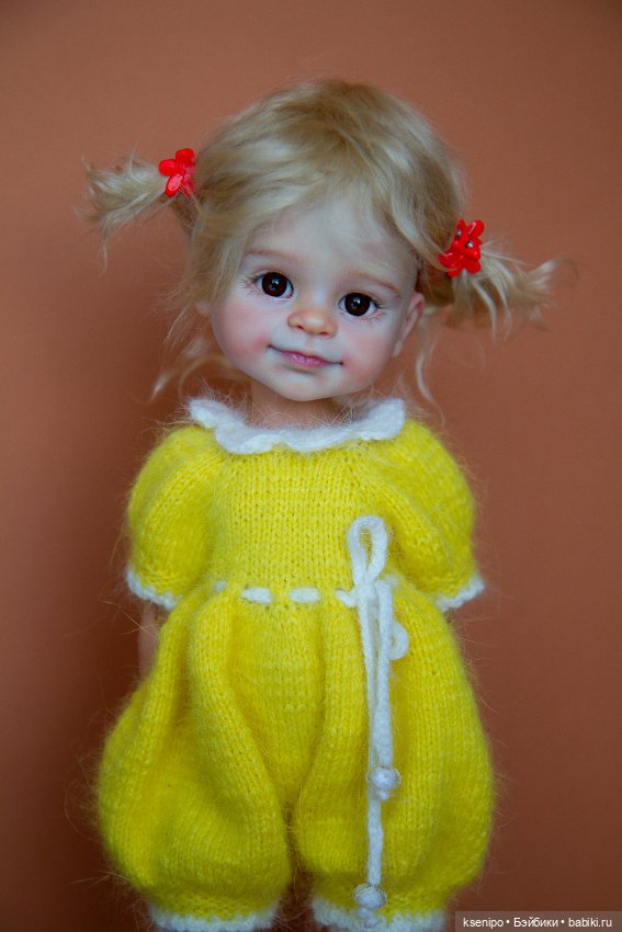 Цыплёнок🐣 ООАК куколки Паола Рейна Paola Reina (фото 9)