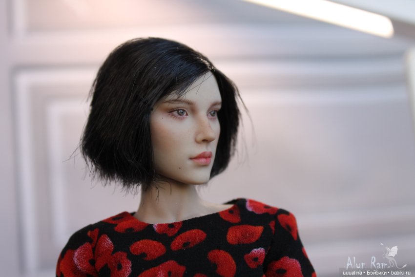 ООАК моего авторства экшен голова Ymt017 1/6 (фото 7)